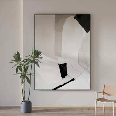 现代挂画3D模型下载